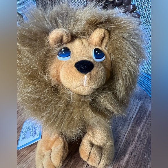 Vintage Lion Precious Moments Plush Bean Bag Alek Pals 1998 with Tags - Picture 11 of 12